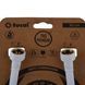 Шланг водяний TUCAI TAQ PREMIUM GRIF 1/2&Prime;x1/2&Prime; BВ 0,5м.АНТИКОР. ACB HG-1212-500 (Білий Мат) 209973 000029280 фото 2