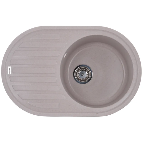 Мийка кухонна Zerix ZS-7750R-06 Бежева (ZX4557) ZX4557 фото