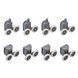 Душова кабіна з низьким піддоном Mixxus CUBIC SCT01-100x100x195-FB CHROME матове скло 4мм (MI6904) MI6904 фото 3