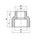 Муфта редукційна ВВ 110x63 PPR Koer K0216.PRO (KP2581) KP2581 фото 2