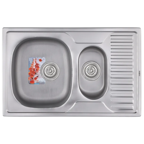 Мийка кухонна Haiba 78x50 Armonia (decor) (HB0651) HB0651 фото