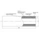 Труба PPR Blue Ocean PPR/Al/PPR армована алюмінієм 110х12,0 SD00009597 фото 2