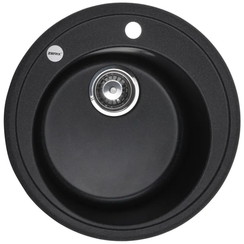 Мийка кухонна ZERIX ZS-510R-13 Графитная (ZX4537) ZX4537 фото