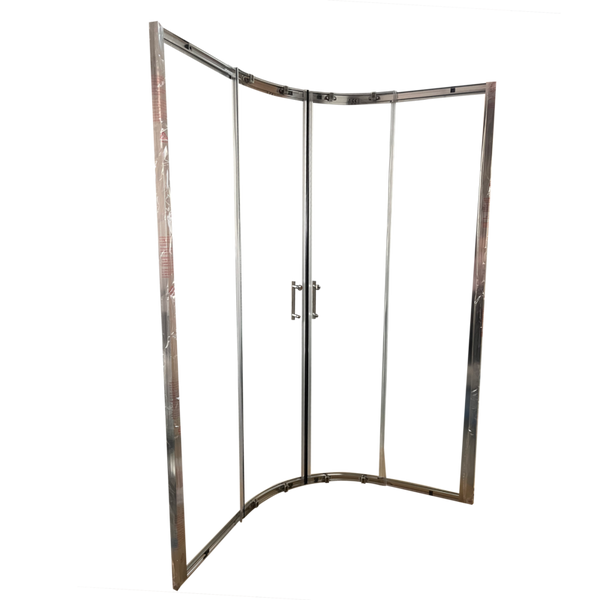 Душова кабіна без піддону Koer SR SC04-90x90x195-TR-01 прозоре скло Easy Clean 5мм, хром (KR5360) KR5360 фото