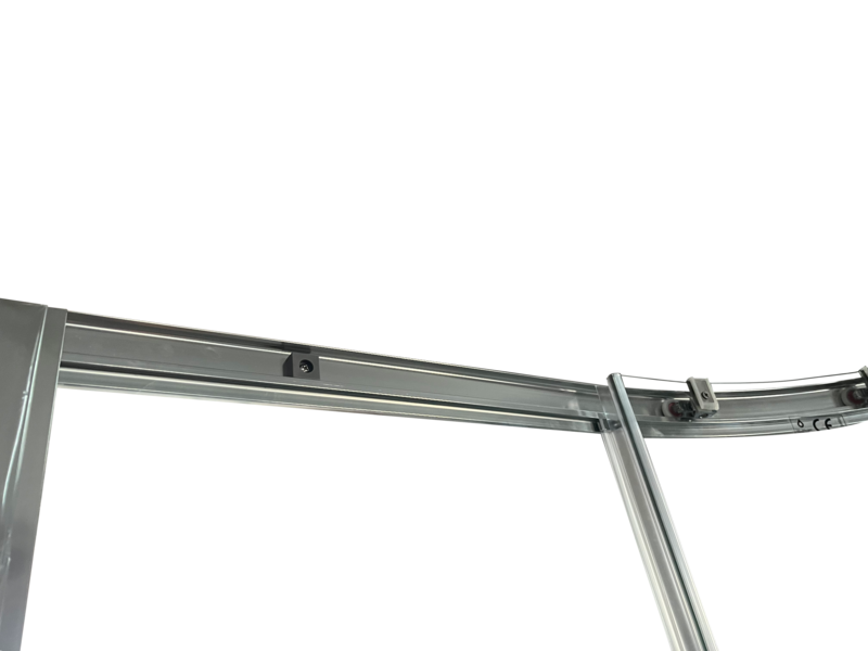 Душова кабіна без піддону Koer SR SC04-90x90x195-TR-01 прозоре скло Easy Clean 5мм, хром (KR5360) KR5360 фото