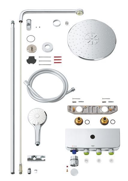 Душова система з термостатом для душа Grohe Euphoria SmartControl System (26507000) 26507000 фото