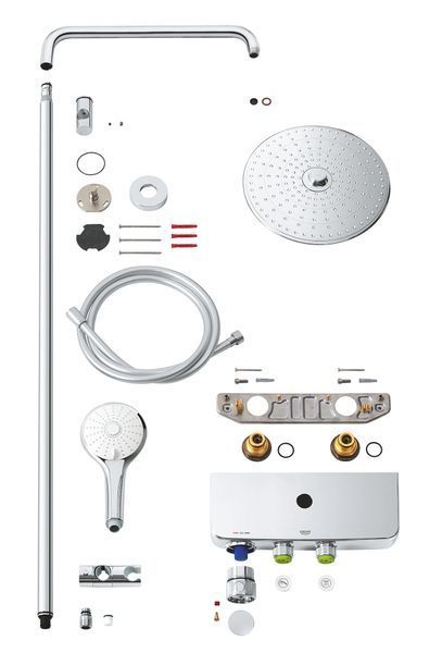 Душова система з термостатом для душа Grohe Euphoria SmartControl System (26509000) 26509000 фото
