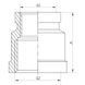 Муфта редукційна 1-1/4 "x1-1/2" Koer KF.C1216 (KF0021) KF0021 фото 2