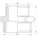 Ніпель редукційний 3/4 "x1-1 / 2" KOER KF.N0816 (KF0043) KF0043 фото 2