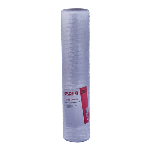 Картридж із поліпропіленової нитки Koer KV-02-4520-20 (PP20 4,5"x20") (KR5029) KR5029 фото