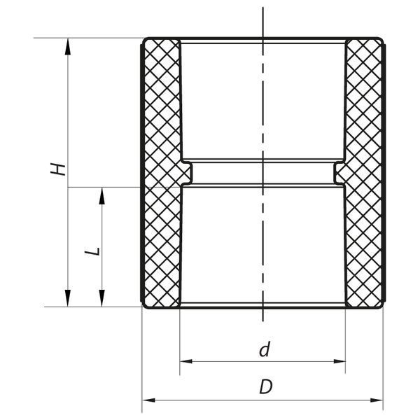 З'єднувальна муфта 50 PPR Koer K0005.PRO (KP0007) KP0007 фото