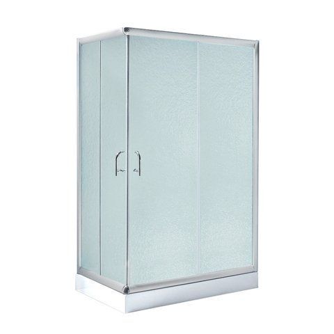 Душова кабіна Lidz Wawel SC120x80.SAT.LOW.FR, скло Frost 5 мм + Lidz Душовий піддон KAPIELKA ST120x80х14 SD00051440 фото