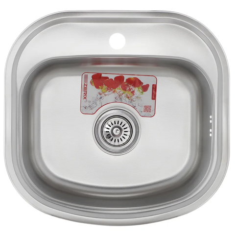 Мийка кухонна Zerix Z4947-08-180D (decor) (ZM0560) ZM0560 фото