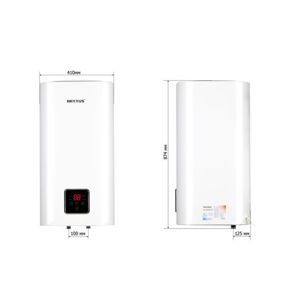 Водонагрівач "Квадрат" Mixxus EWH-13080 CUBE WET(V) накопичувальний 80 л, мокрий тен 2,0 kW (WH0612) WH0612 фото