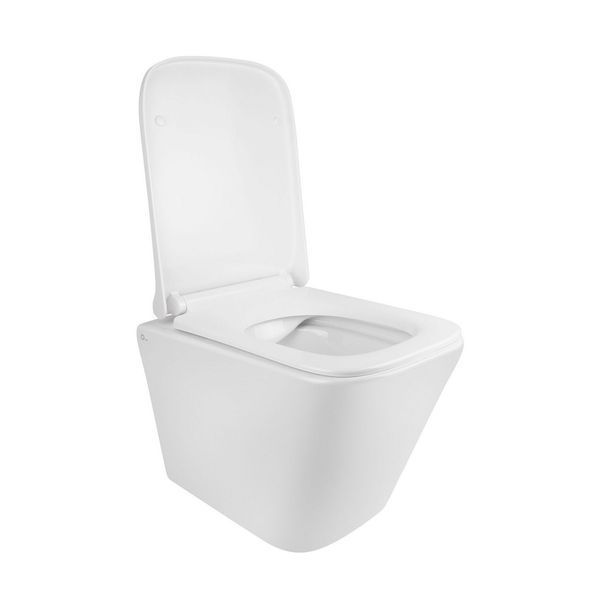 Готове рішення Qtap для ванної кімнати: підвісний унітаз Tern Rimless 490x340x350 + комплект інсталяції Nest 4 в 1 (лінійна клавіша White) SD00043020 фото