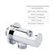 Комплект для душу Qtap Olsava Chrome: Змішувач QTOS6212107ODC + Лійки (QTRUC125CRM45952,QTHLA107CRM45948) + Шланг QTHADPVC200C + QTCRMBH030 SD00053669 фото 7