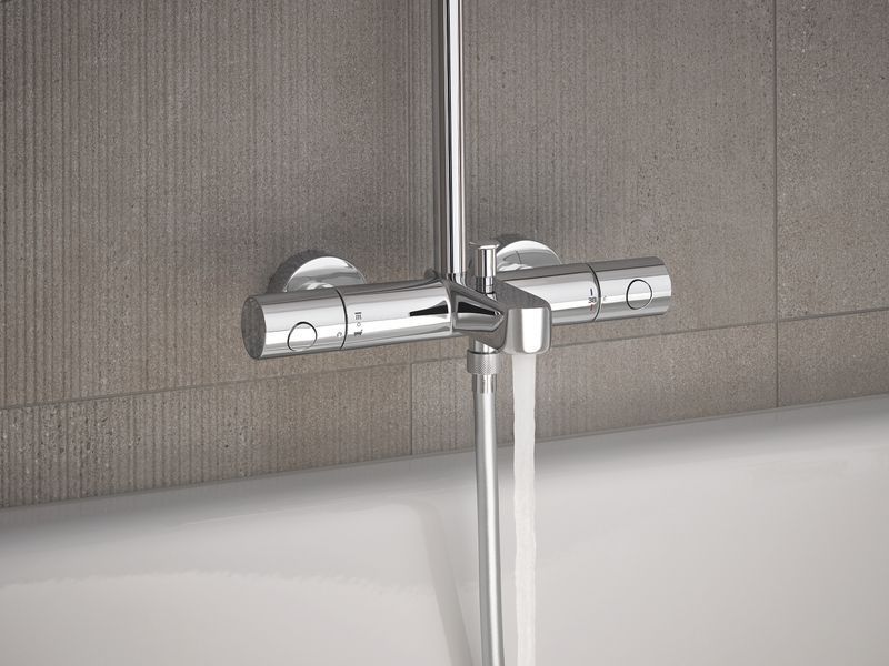 Душова система з термостатом для ванни Grohe Euphoria System (27475002) 27475002 фото
