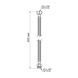 Шланг для води Thermo Alliance Standart 30 см NYLON 1/2"x1/2" ВЗ TAS388W30 SD00052986 фото 2
