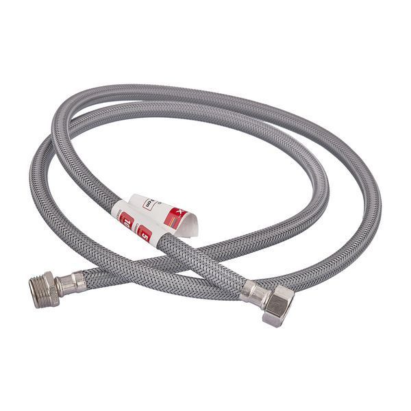 Гнучке підведення Zerix ZHN-02-FM1/2"-120 (нейлонове обплетення, гайки нерж) (ZX5152) ZX5152 фото