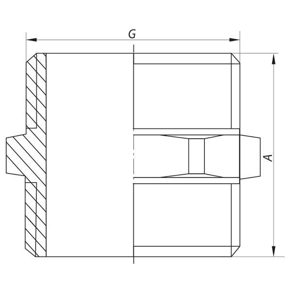 Ніпель 1/2'' big Koer WM.N06 (KR2988) KR2988 фото