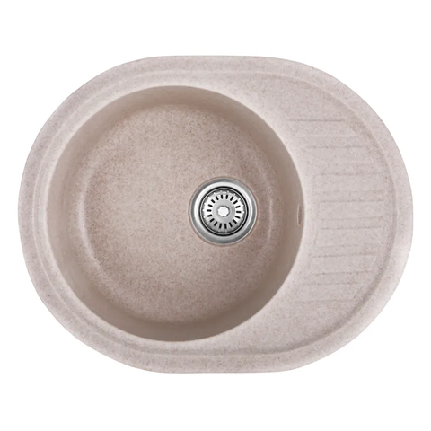 Мийка кухонна Haiba HB8311-G319 sand 570x450x180 (HB0981) HB0981 фото