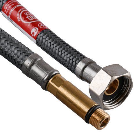 Шланг для змішувача TUCAI М10х1/2&Prime; довгий штуцер 1,0м АНТИКОРОЗІЯ TAQ GRIF ACB 204471 000009437 фото