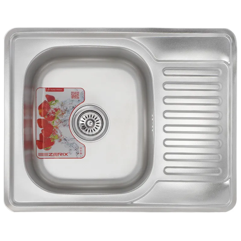 Мийка кухонна Zerix Z6350-08-180D (decor) (ZM0564) ZM0564 фото