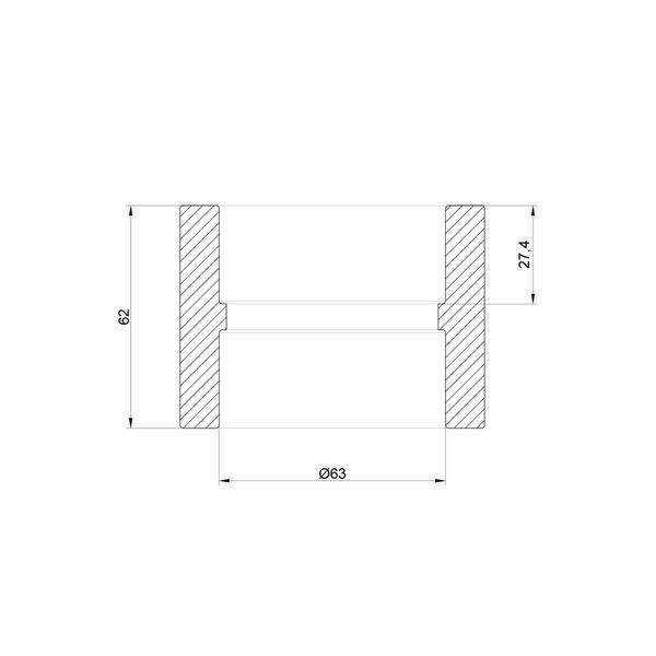 Муфта PPR Thermo Alliance 63 SD00029298 фото