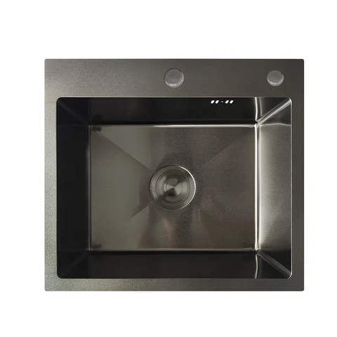 Мийка з нержавіючої сталі Mixxus MH5045 Decor Graphite (3.0/0.8) колір графіт (MI8310) MI8310 фото
