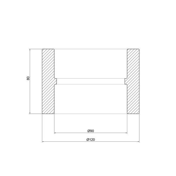 Муфта PPR Thermo Alliance 90 SD00029300 фото