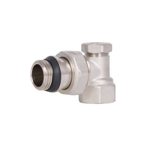 Кран радіаторний Thermo Alliance Base 1/2" ВЗ з антипротіканням кутовий SD229W15 SD00035551 фото