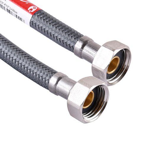 Шланг водяний TUCAI 1/2&Prime;х1/2&Prime; BВ 0,4м АНТИКОРОЗІЯ TAQ ACB HG-1212-400 204275 000009802 фото