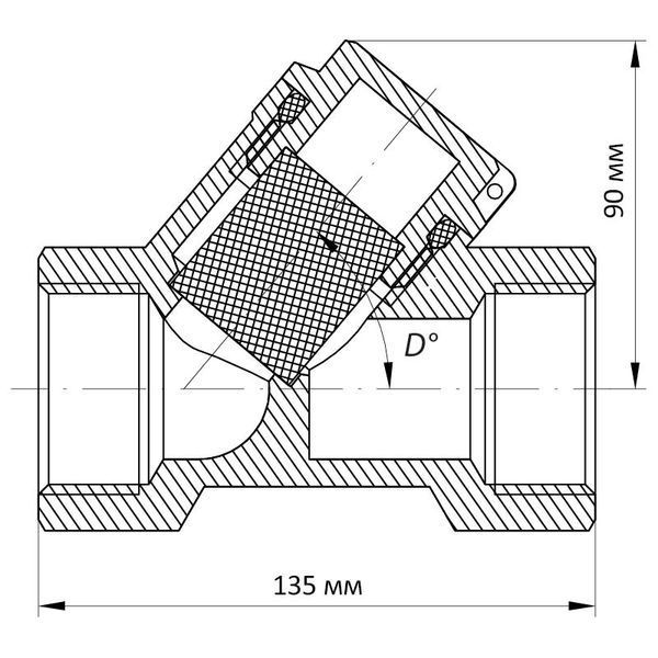 Фільтр грубої очистки 2" Koer KR.F01 (KR2871) KR2871 фото