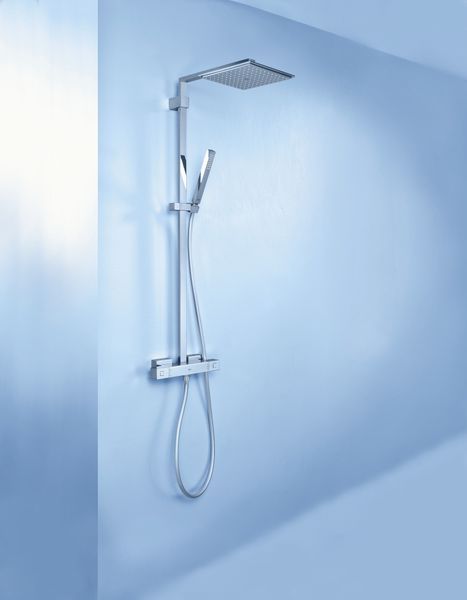 Душова система з термостатом для душа Grohe Euphoria Cube System (26087000) 26087000 фото