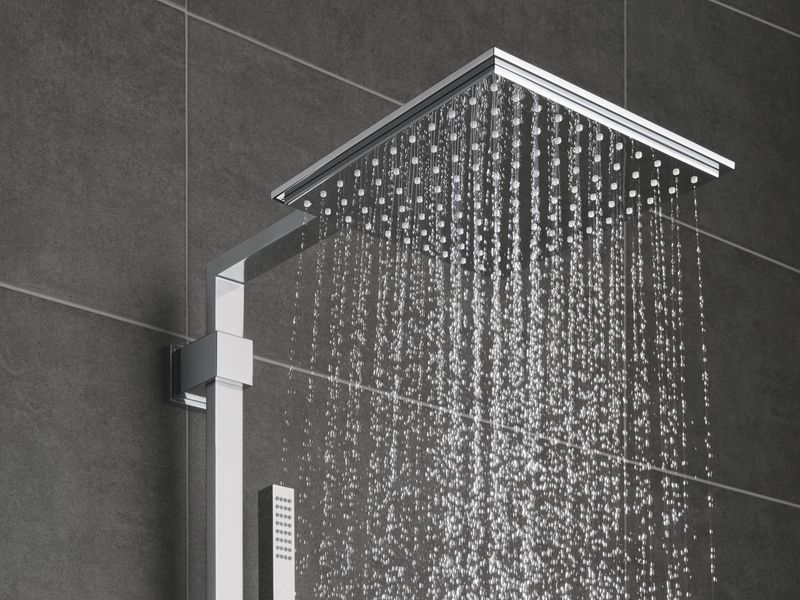 Душова система з термостатом для душа Grohe Euphoria Cube System (26087000) 26087000 фото