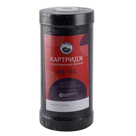 Картридж пом'якшення (катіонітова смола) Bio+ systems RS-10L BigBlue 10&Prime; 000012415 фото