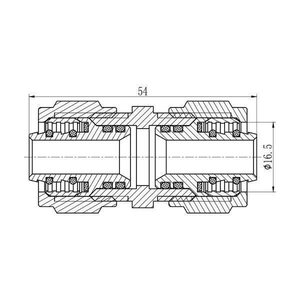 Муфта обтискна Thermo Alliance Forte 16 SF170W1616 SD00022047 фото