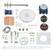 Душова система прихованого монтажу з термостатом Grohe Grohtherm SmartControl (34705000) 34705000 фото 4