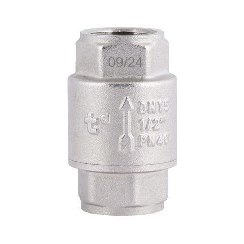 Зворотний клапан Thermo Alliance Forte 1/2"ВВ нікельований із латунним штоком TAF240W15 SD00053351 фото