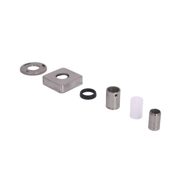 Кронштейн стійки Lidz (34,5х53х53) для душових систем Kubis 1033,1030 Nickel LDKUB3455353N49524 SD00055648 фото