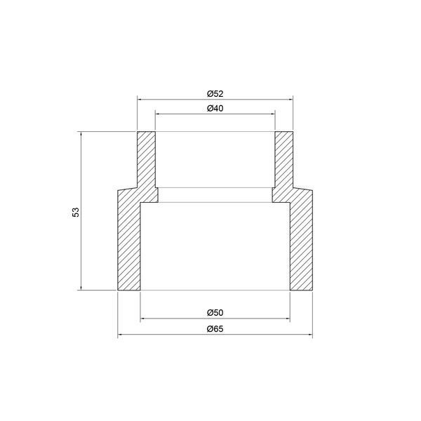 Муфта PPR Thermo Alliance 50х40 SD00029311 фото