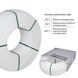 Труба Thermo Alliance PEX-A EVOH White 5 шарів 16х2 мм (320 м) Spain SD00053079 фото 6