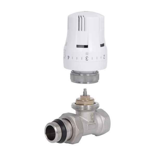 Термостатичний набір Thermo Alliance Standart прямий 1/2" TAS353W15 SD00054400 фото