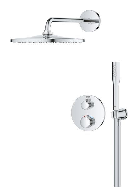 Система з термостатом прихованого монтажу з Rainshower Mono 310 Grohe Grohtherm Душова (34869000) 34869000 фото