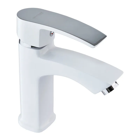 Змішувач для умивальника Mixxus Magnum 001 (Nut) White-Chrome (MI6201) MI6201 фото