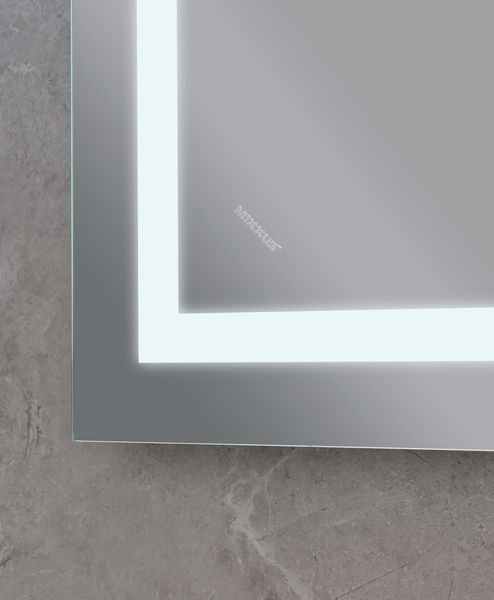 Дзеркало Mixxus WARM MR12-80x70-Reverse з Led Touch, Anti-fog, димером, регулятором яскравості (MI6936) MI6936 фото