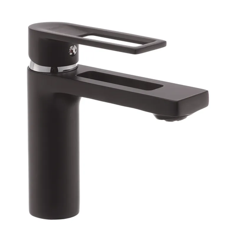Змішувач для умивальника Haiba Foster 001 Black (HB0964) HB0964 фото