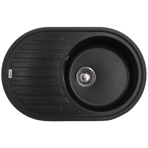 Мийка кухонна Zerix ZS-7750R-13 Графитная (ZX4561) ZX4561 фото