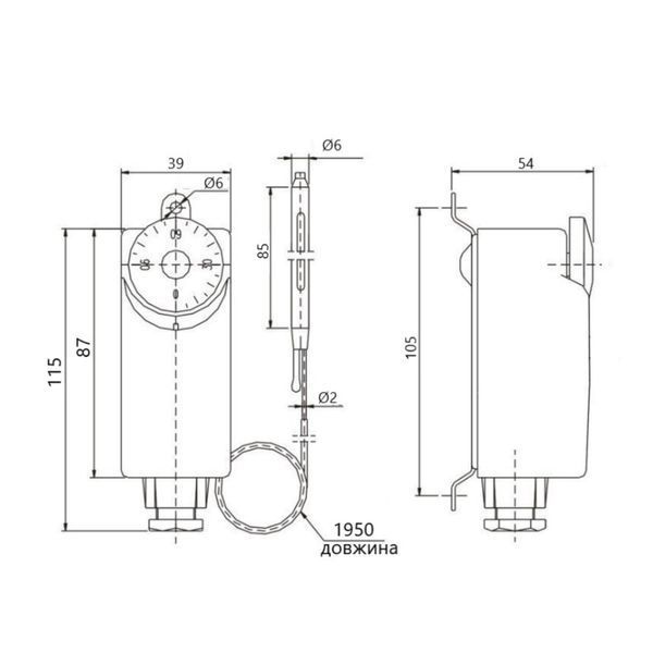 Термостат Thermo Alliance Standart з виносним датчиком TAS350 SD00054168 фото