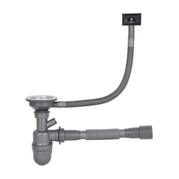 Кухонна мийка Brinex 5080-R 0,6 мм Satin (BRIN5080RSAT06) SD00054102 фото